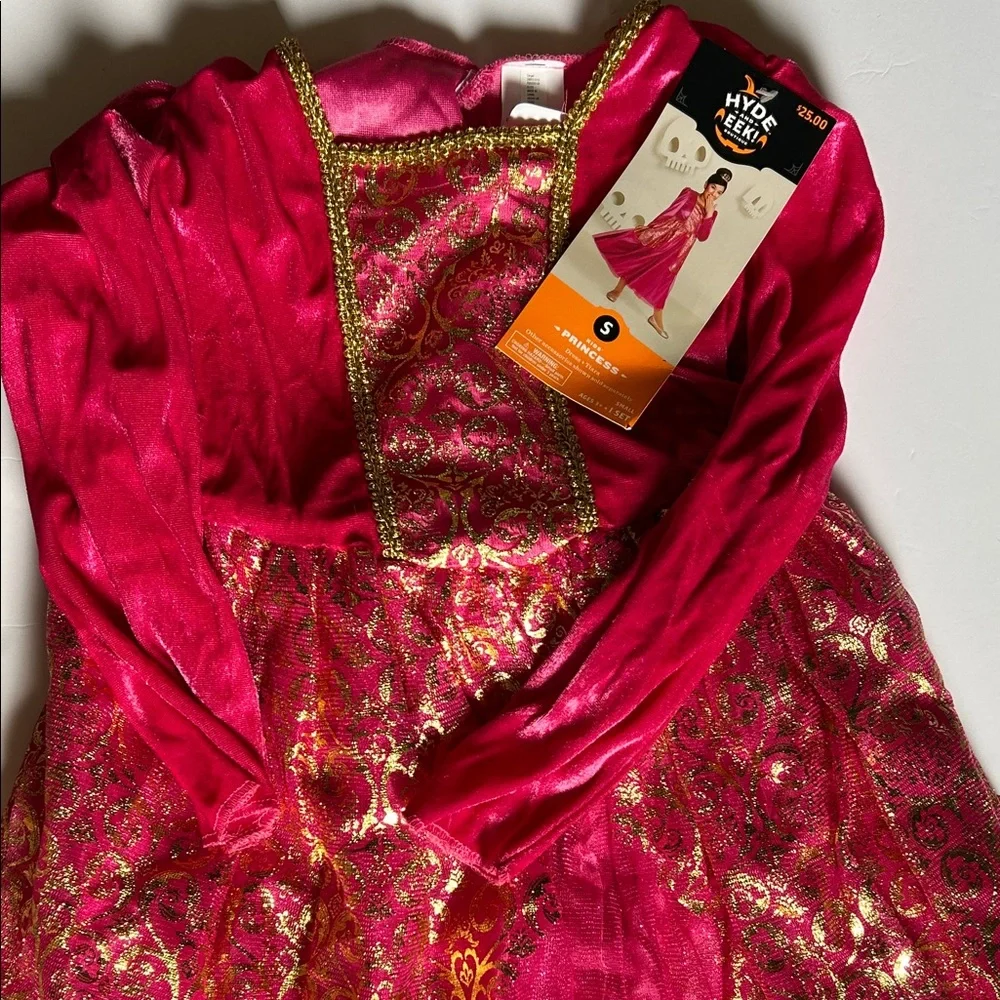Pink and Gold Princess Costume for Kids